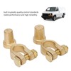 Battery Terminals Clamps,1 Pair SAE to JIS Car Battery Terminal