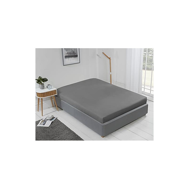 Emma Barclay Lyla Fitted Sheet in Grey - Single