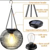 KagoLing 4PCS Solar LED Lantern Light Outdoor Garden Patio Path