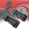 MACHSWON Hood Lock Catch Rubber Hood Latch Covers For Jeep