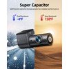 CIEVIE 4K Dash Cam Front and Rear Camera, 64GB SD