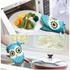 Alselo Mini Oven Mitts,2pk - Silicone Little Kitchen Gloves, Heat