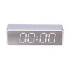 EG-010 Bluetooth Clock Speaker with LED Mirror Portable Drop Proof