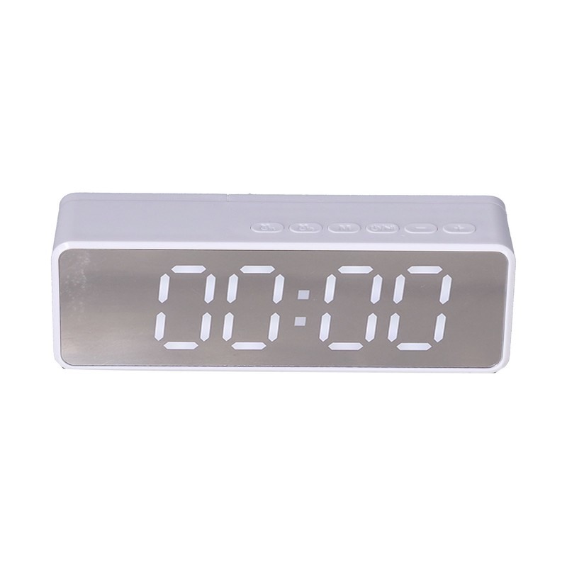 EG-010 Bluetooth Clock Speaker with LED Mirror Portable Drop Proof
