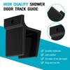 M6209 Sliding Shower Door Bottom Guide 1/2" Wide Fit for