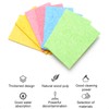 wowled Biodegradable Kitchen Sponges Washing Up, 12 Pack Natural Compostable