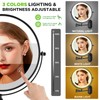 VORREMIRR Wall Mounted Makeup Mirror: 1x/15x Magnifying Mirror with 8.5"