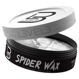 L3 Level 3 Spider Wax - Long Lasting and Strong Hold Improve your Hair Volume and Texture - Level Three Hair Wax for Men (150 ML)