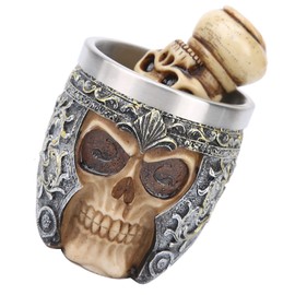 Shaving Brush, Shaving Brush Bowl Kit Brush Bowl With Skull‑shaped Appearance Shaving Set for Salon Home Use