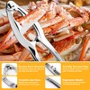 12Pack Crab Crackers and Tools Crab Legs Cracker Tool Set,