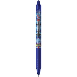 Pilot 4902505547669 Size 12 Mika Frixion Clicker Erasable Retractable Rollerball Pen - Blue (Pack of 12)