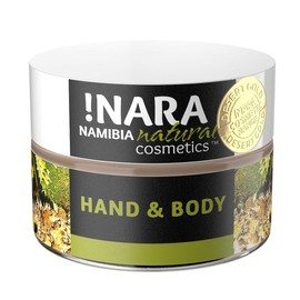 !Nara Organic Natural Cosmetics Hand Cream and Body Cream 50 ml Care Cream for Dry Sensitive and Inflammation-prone Skin with Soothing Effect - Paraben-Free
