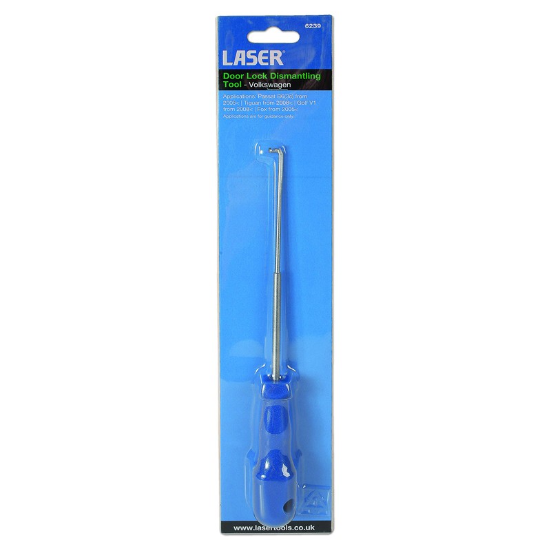 Laser 6239 Door Lock Dismantling Tool - for VW