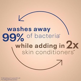 Safeguard Jabón líquido para manos, Skin Zen, elimina el 99% de las bacterias, fabricado con humectantes naturales y 2 acondicionadores para la piel, 