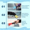Frienda 6 Pcs Plastic Ice Scrapers for Car Freezer Frost