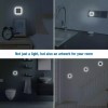 FixurCell 6-Pcs Plug-in LED Night Lights Lamp Dusk to Dawn