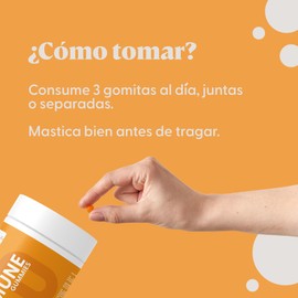B-Fit | Vitamina C, Zinc L-Optizinc®, Acerola, L-metionina, Achicoria | Immune Gummies | Patente Laboratorio Suizo Lonza | Sabor Lima Natural | 90 Gomitas | 30 Porciones | Sin azúcar ni colorantes artificiales