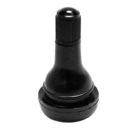 REMA TIP TOP Set of 25: Snap In Black Rubber Wide Bottom Tire Valve Stems 1-1/4" TR415 USA