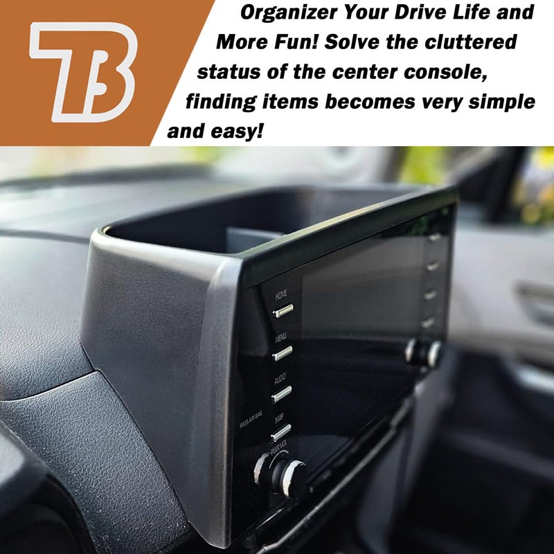 TACOBRO Center Console Dashboard Storage Organizer Compatible with Toyota Sienna
