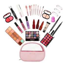 Set Completo De Maquillaje Malubero Impermeable y duradero
