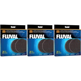 (6 Pack) Foam Pad for Fluval FX5/FX6 Aquarium Filter (3 Packages with 2 Pads each)