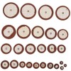 Sax Leather Pads, The Saxohone Leather Pads Replacement with 26pcs