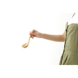 kicoriya Wooden Ladle Ladle Size Selectable with S Hook (S Size)