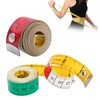 Pack of 2 tailor's measuring tape, sewing tape, body measuring