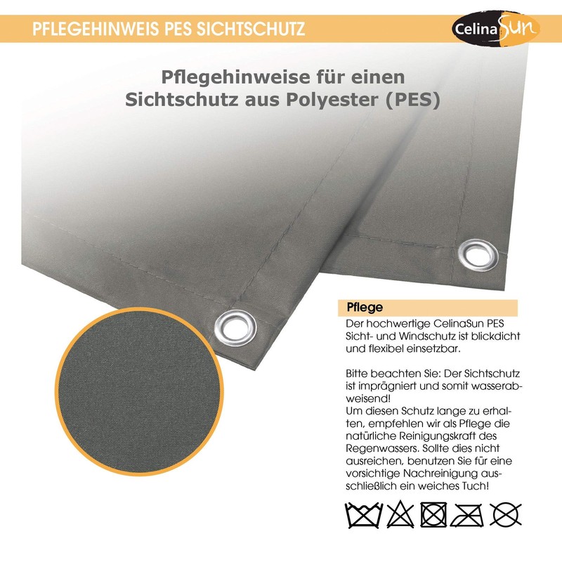 CelinaSun Privacy Screen, Balcony Fence Protector, Polyester (PEs), High-Density Polyethylene