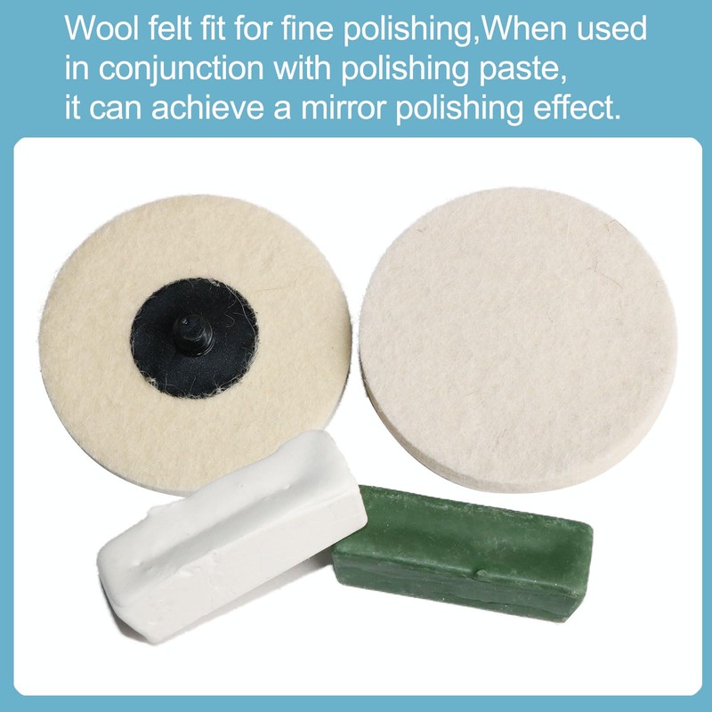 FPPO 30 PCS 3" Inch Roll Lock Quick Change Sanding