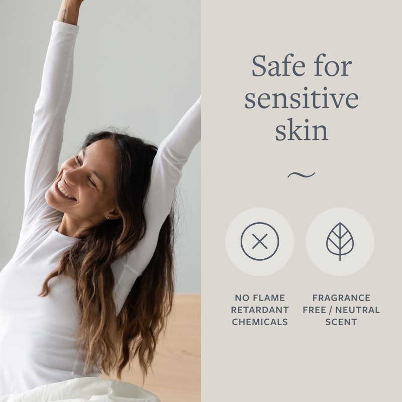 GroundLuxe Flat King Grounding Sheet in Light Gray