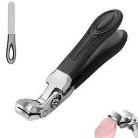 Ribili ClipMaster Pro Toenail Clippers, Ribili Clip Master Pro for Thick Nails, Toe Nail Clippers with Safety Lock for Seniors, Heavy Duty Large Wide Jaw Opening Toenail Cutter for Elderly (1PCS)