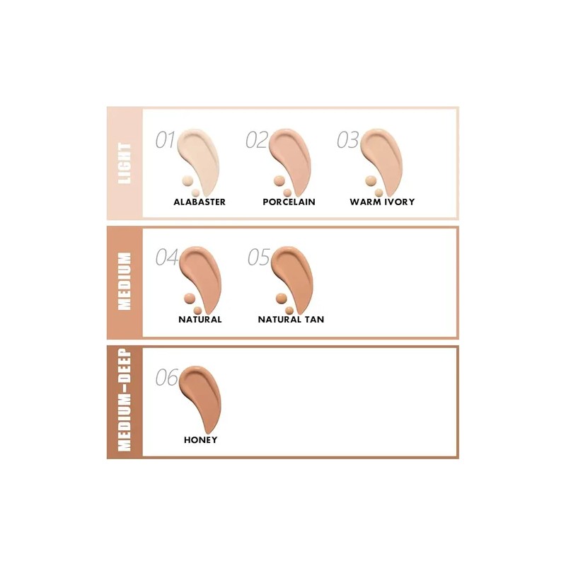 Base Liquida Máxima Cobertura Skin Evolution Vitamina E 31gs
