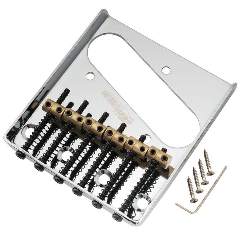 Wilkinson WOT02 54 mm Vintage Telecaster Bridge 6 Brass String