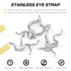 9Tong Tie Down Deck Loop Steel Stainless Hardware Deck Loop