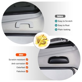 Tumukiw Car Sunglasses Holder Case Compatible with INEOS Grenadier 2020-2024, Car Glasses Box Storage Holder Sunglasses Case Replace for Driver Side Overhead Roof Grab Handle (Black)