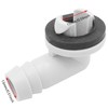 DGZZI 2PCS 3/5 Inch AC Drain Hose Connector Elbow Fitting