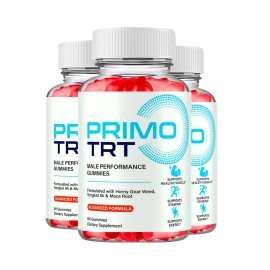 Primo 3-Pack Primo TRT Gummies for Men, PrimoTRT Supports Mens Health - 180 Gummies