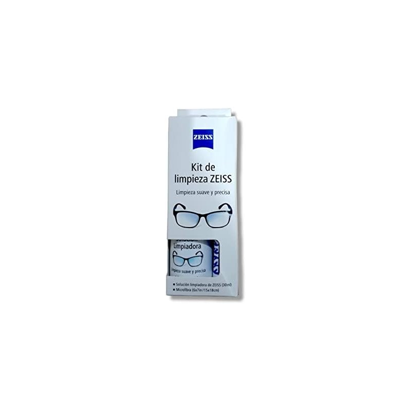 ZEISS KIT DE LIMPIEZA , SOLUCIÓN LIMPIADORA 30 ML Y