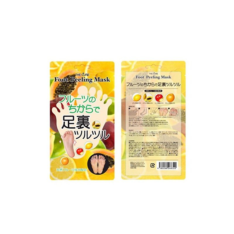 The CURE フットピーリングマスク