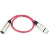 Adam Hall Cables K3MMF0050RED Microphone Cable XLR Female to XLR