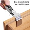 Ssumght Adjustable Drawer Fixing Clamp, Drawer Front Installation Clamps, Universal