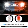 Bawkars 100 PCS 7443 Brake Light Bulb, T10 W21/5W Turn