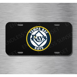 Amel For Tampa Bay Florida Rays Fans Baseball License Plate Front Auto Tag NEW