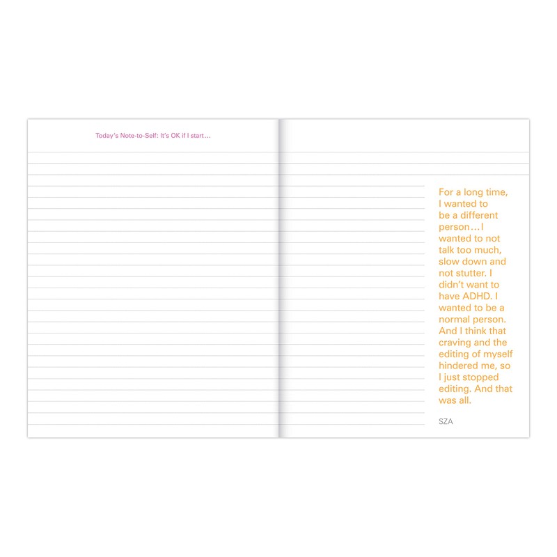 Knock Knock It's OK to Be Weird Journal