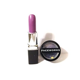 FACEWORKS Lipstick & Glitter Combination Sets (Gum drop Lipstick & Glitter)