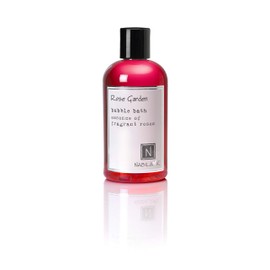 Nabila K - Rose Garden - Bubble Bath - All Natural Ingredients - Essential Oils - Sensitive Skin - Tear-Free - Gentle Formula - Moisturizing - Luxury Bubble Bath - for Women & Men - Rose Scent - 8oz