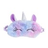 J26 Unicorn Plush Sleeping Mask Rainbow Sleeping Mask Eye Mask