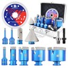 Diamond Core Drill Bit Set - BRSCHNITT Tile Hole Saw