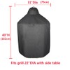 Mini Lustrous Cover Compatible with Large Big Green Egg, Kamado